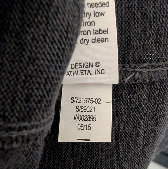 Athleta Techie Sweat Blissful Hoodie Poncho 721575 Women's Size Small Comfy - Picture 8 of 8